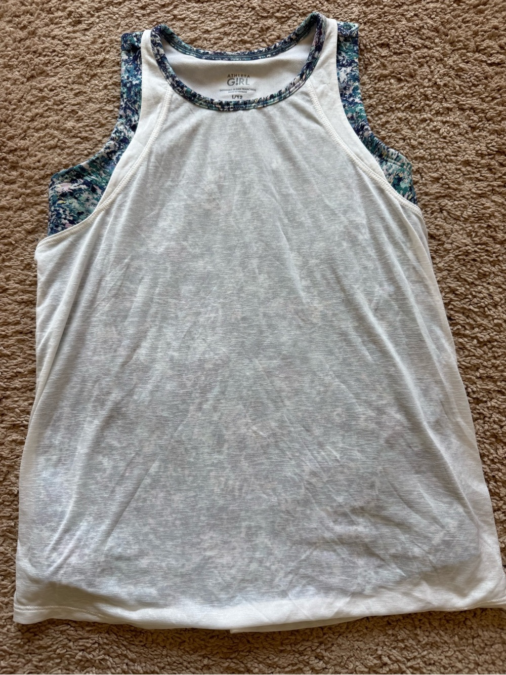 Athleta Girl 2-in-1 Tank Top | Size L (12)